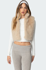 Cassandra Faux Fur Vest