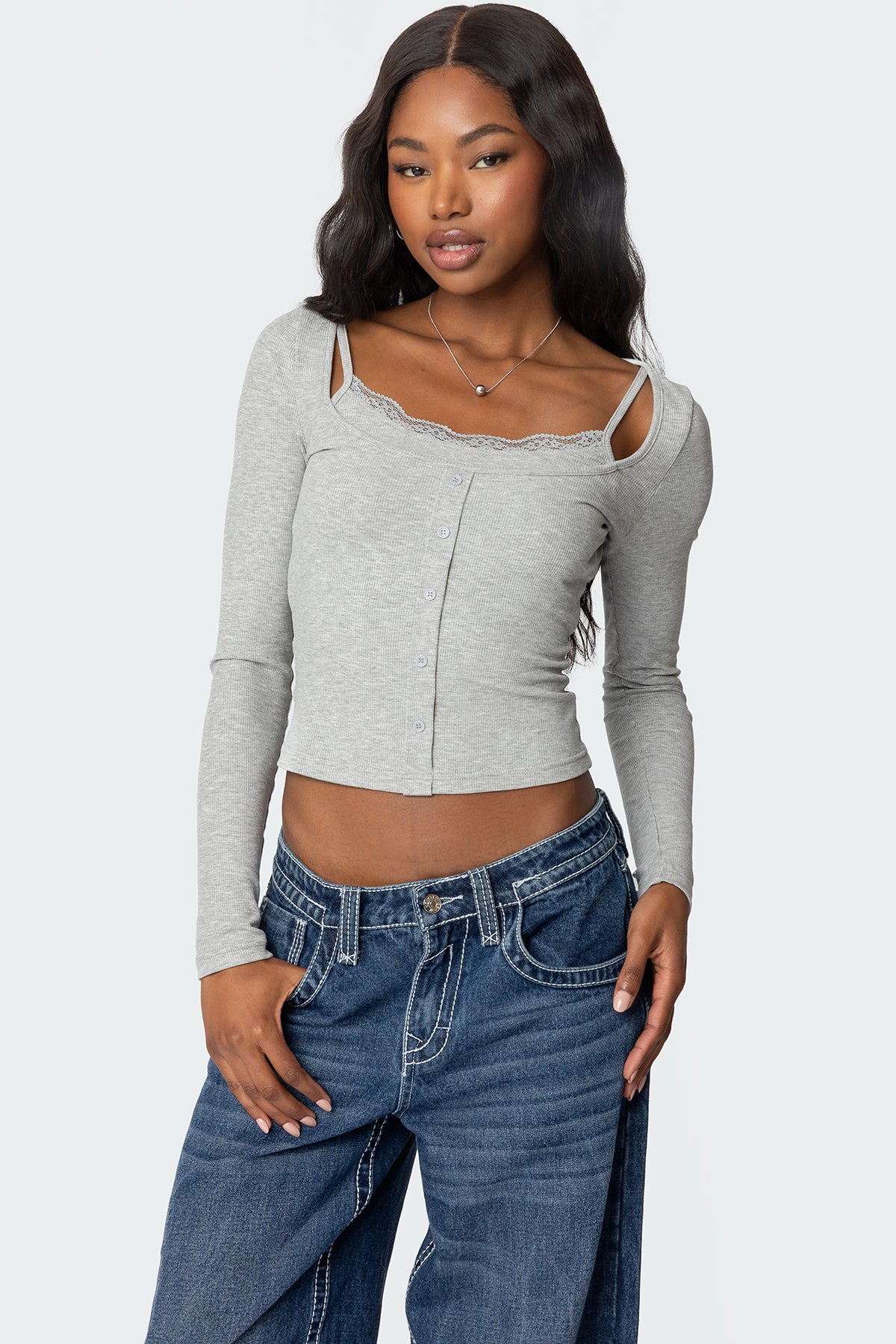 Josi Layered Ribbed Top