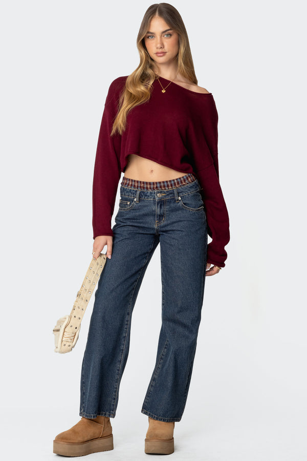 Shyrah Oversized Knit Top