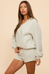 Bronte V Neck Sweatshirt