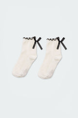 Frill & Bow Socks