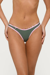 Dina Contrast Bikini Bottom