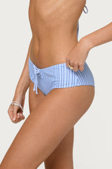 Blonca Striped Boyshort Bikini Bottom
