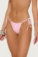 Naomey Sequin String Bikini Bottom