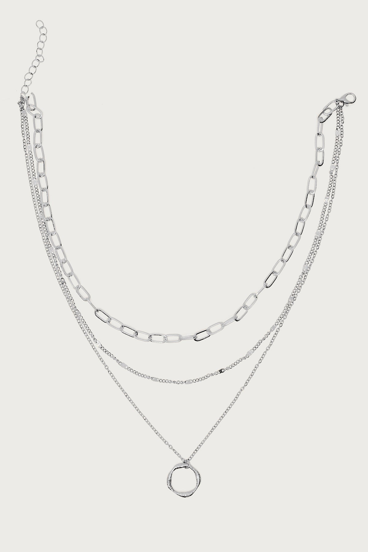 Layered Mixed Chain Necklace