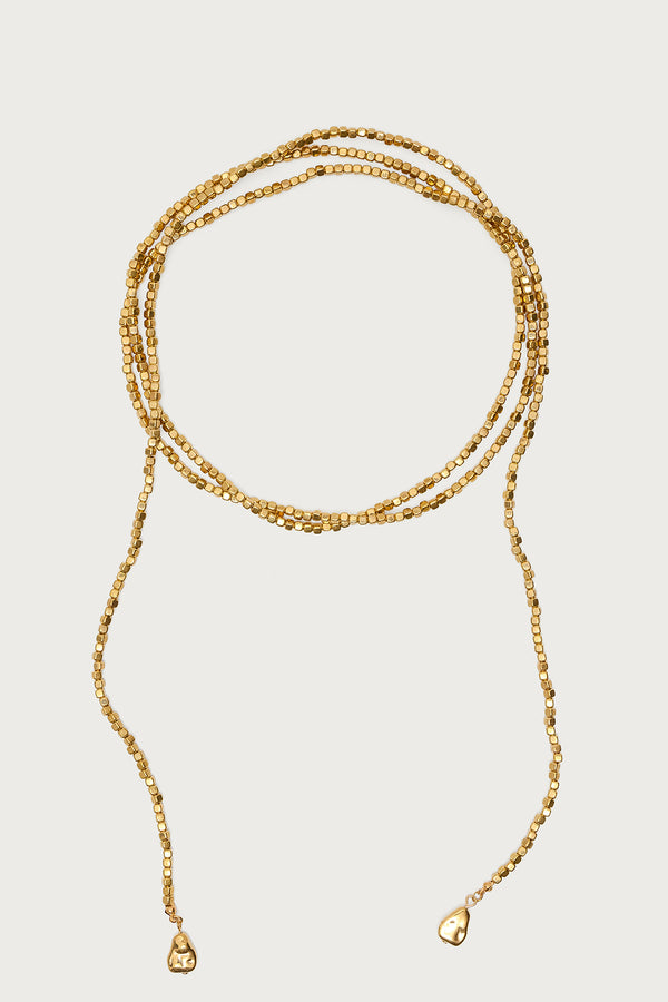 Wrap Around Beaded Necklace