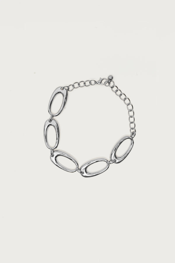 Linked Oval Chain Bracelet