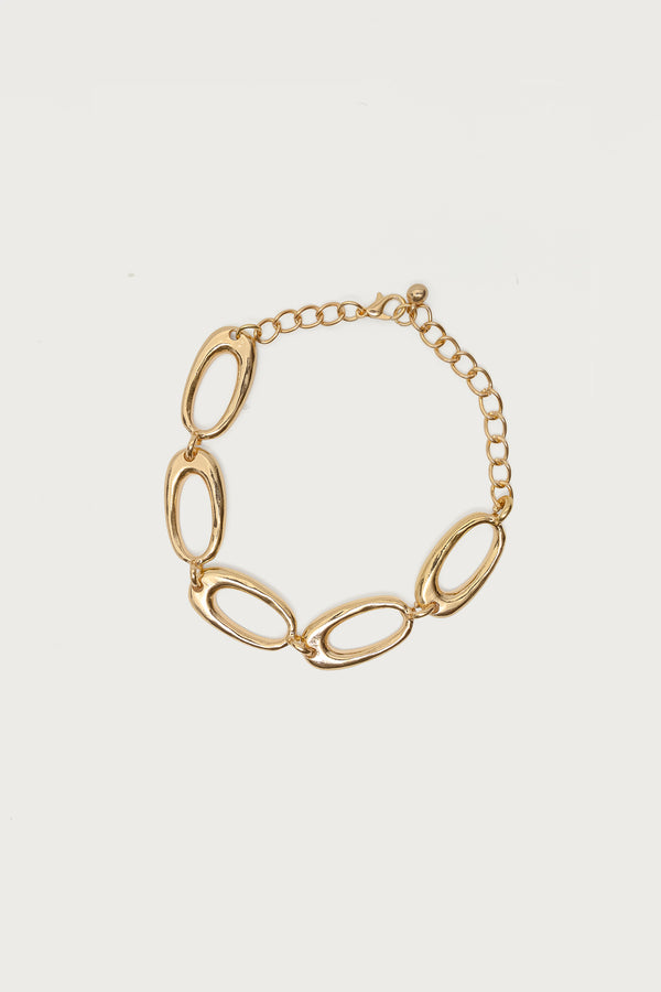 Linked Oval Chain Bracelet