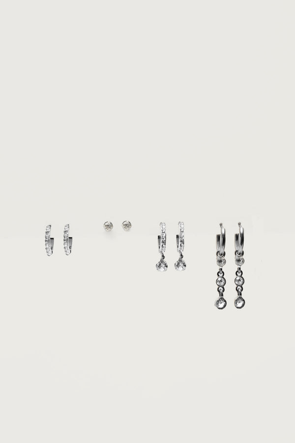 Stud & Hoop Earrings Pack