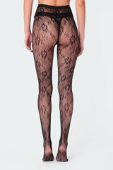 Sheer Lace Tights