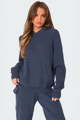 Wynter Oversized Knit Hoodie