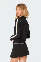 Gio Contrast Stitch Sweatshirt