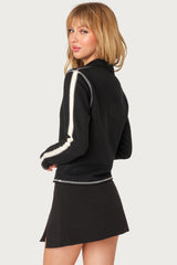 Gio Contrast Stitch Top