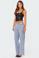 No Waistband Relaxed Jeans