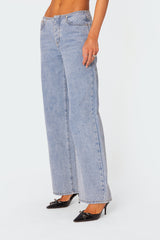 No Waistband Relaxed Jeans