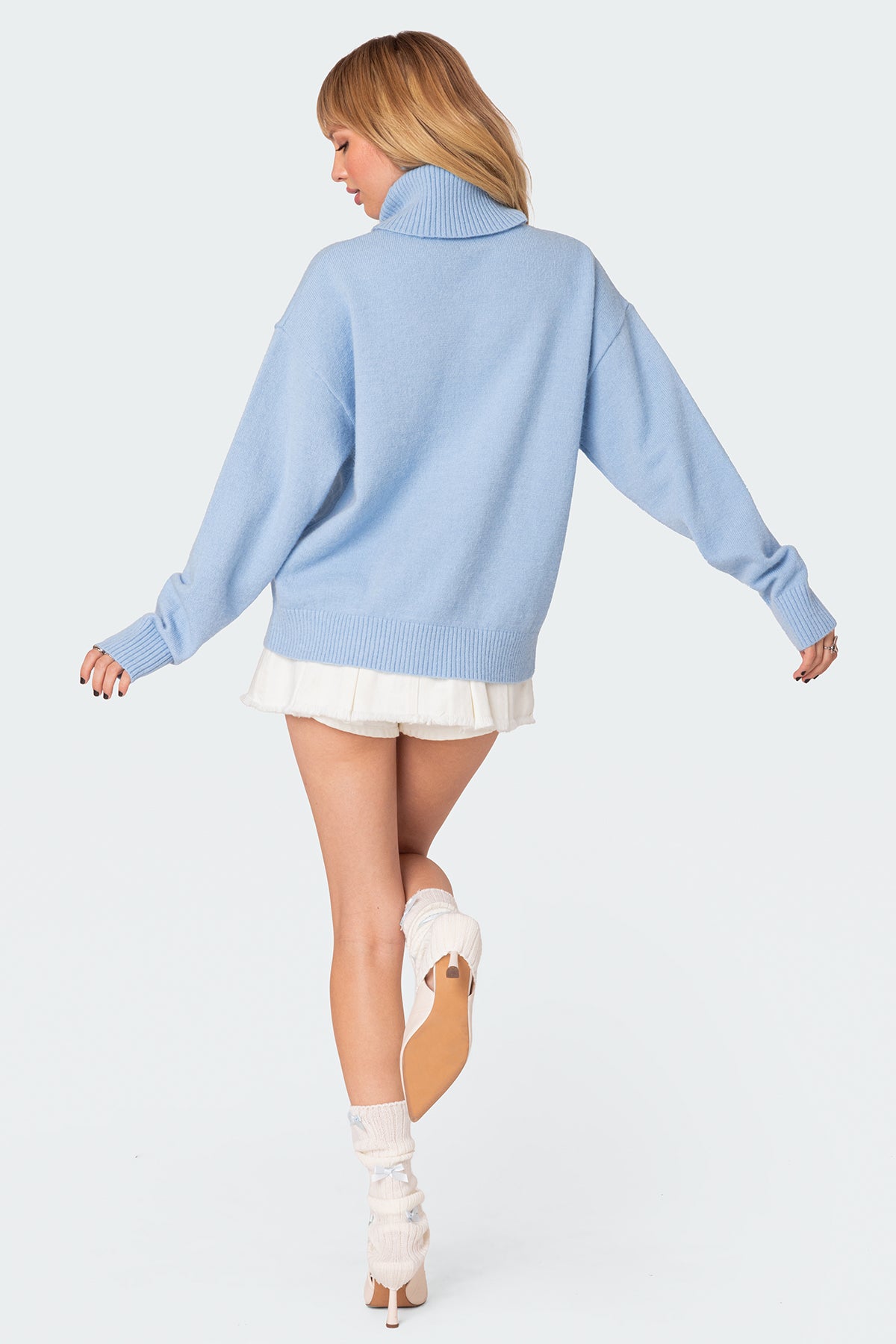 Isabelle Oversized Turtle Neck Sweater