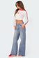 Cherry On Top Long Sleeve Cropped T Shirt