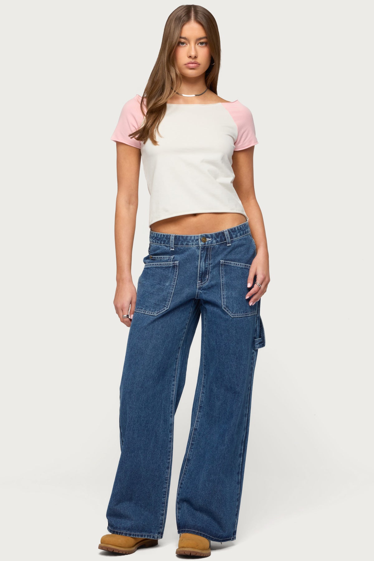 Liva Contrast Raglan T Shirt