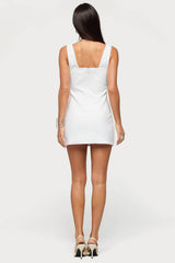 Adanna Side Slit Mini Dress