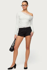 Layered Lacey Off Shoulder Top