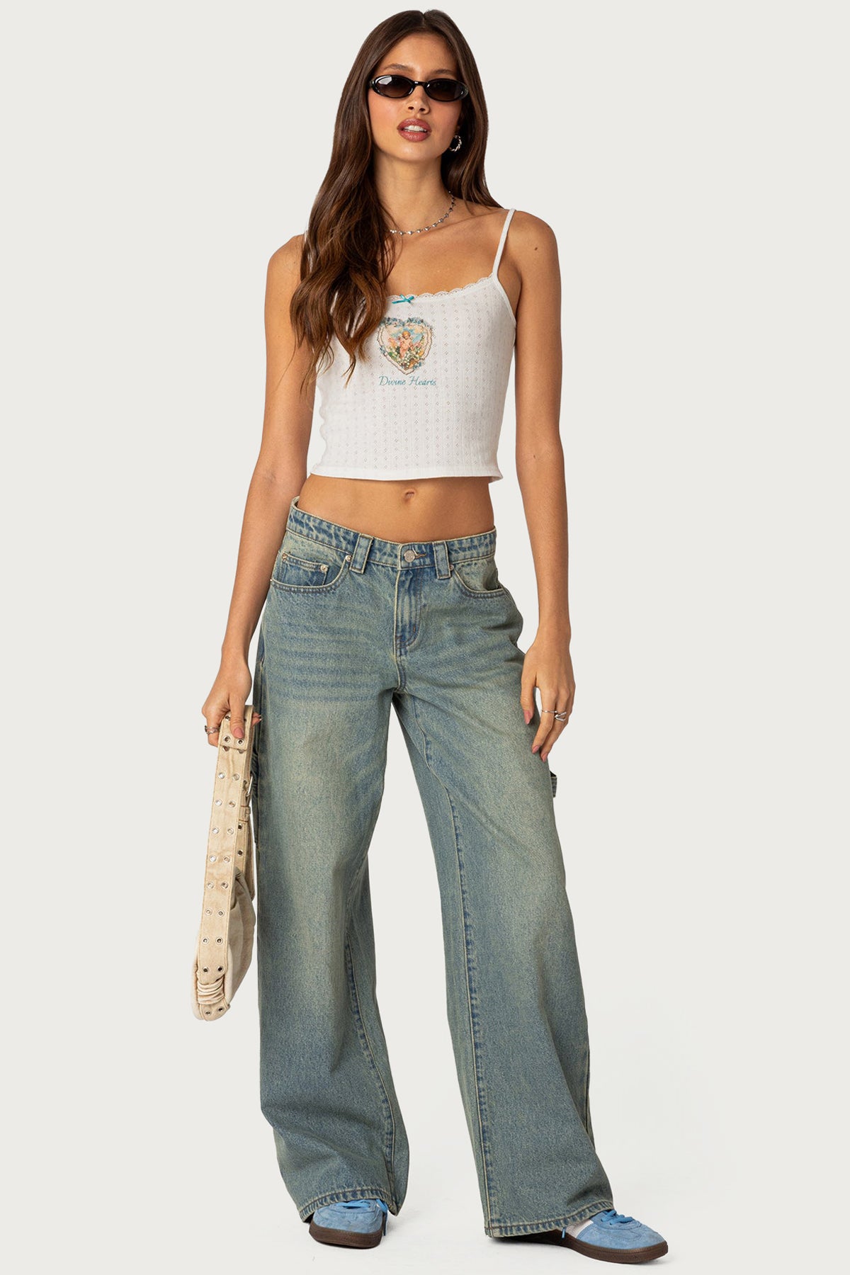 Carpenter Low Rise Baggy Jeans – edikted