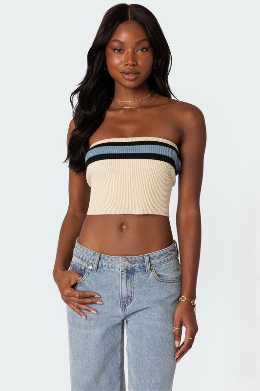 Cyprus Knit Tube Top