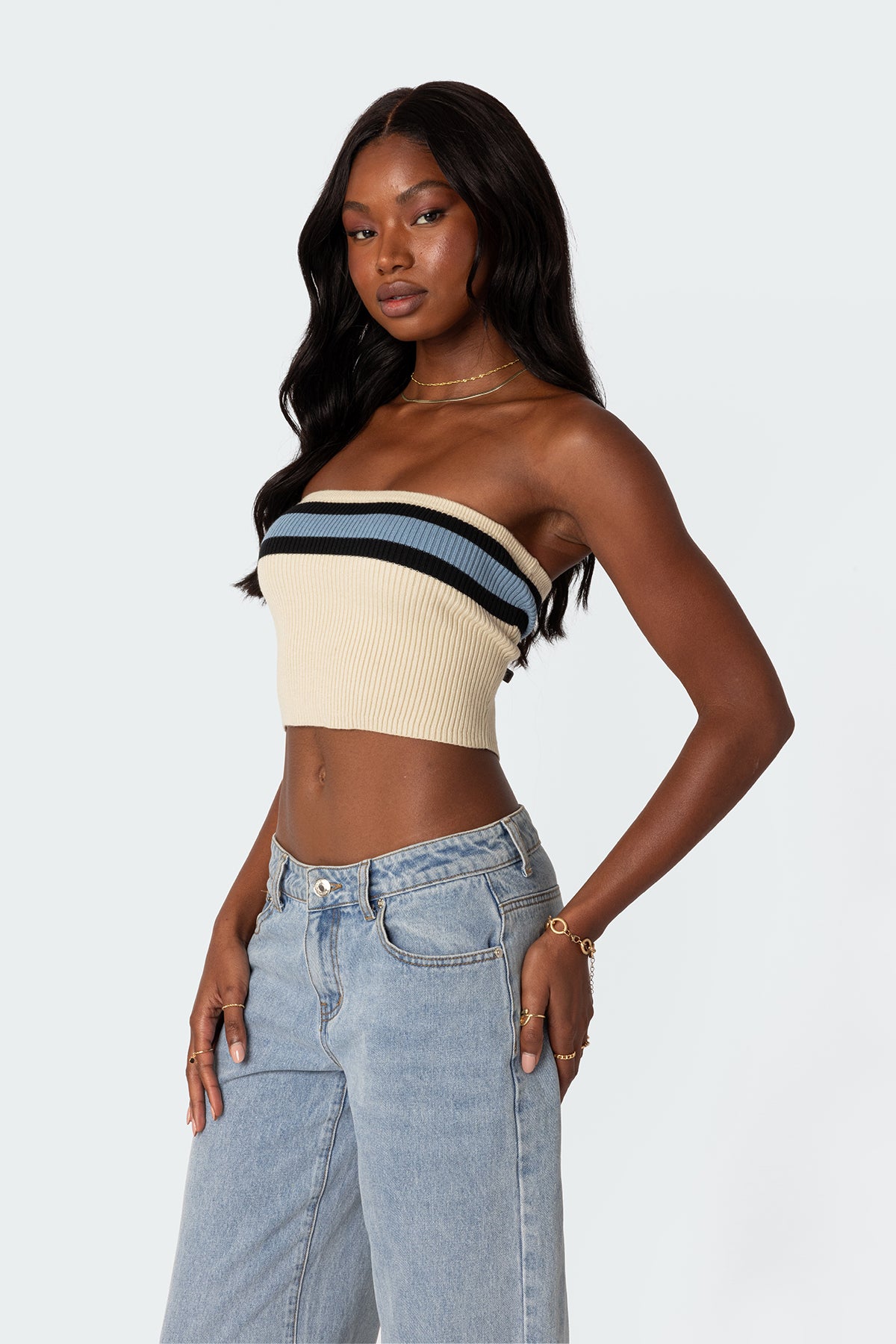 Cyprus Knit Tube Top