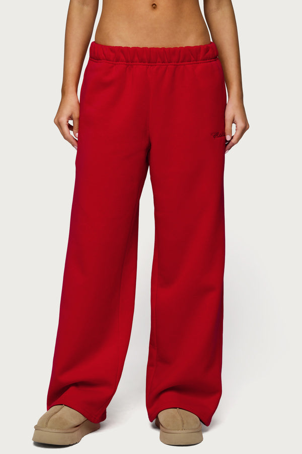 Basic Girl Wide Leg Edikted Sweatpants