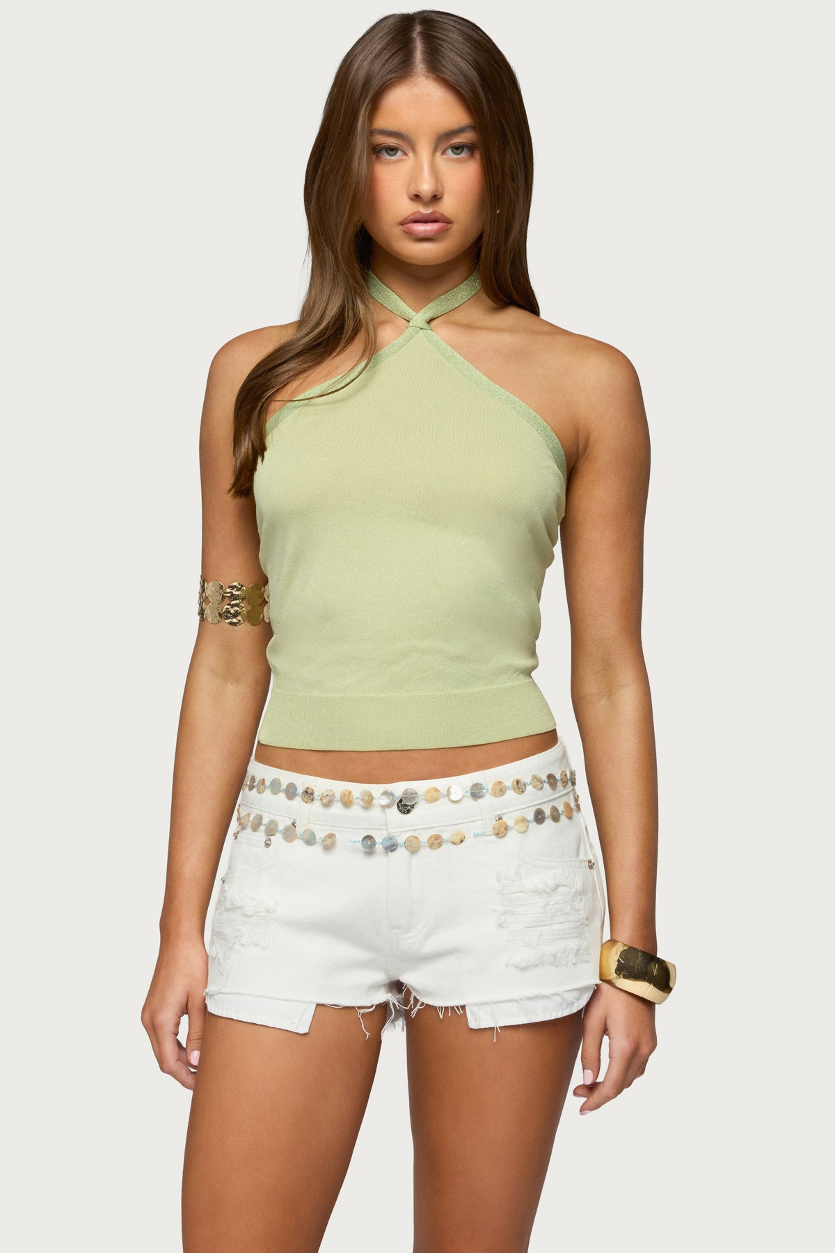 Paradiso Knit Halter Top – edikted