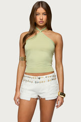 Paradiso Knit Halter Top