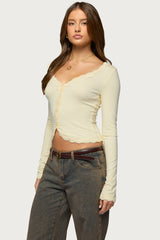 Gayle Lacey Button Up Top