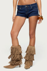Jagger Low Rise Denim Shorts