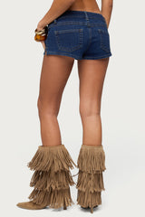 Jagger Low Rise Denim Shorts