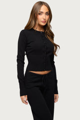 Montanna Rib Knit Cardigan