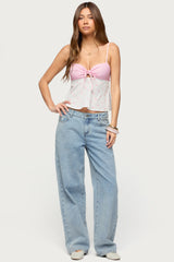 Tilly Mixed Print Top