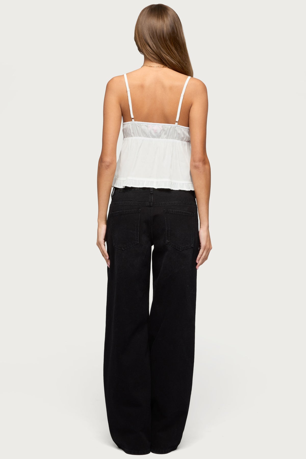 Halsey Ruffle Tank Top