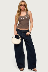 Beach Babe Scoop Tank Top