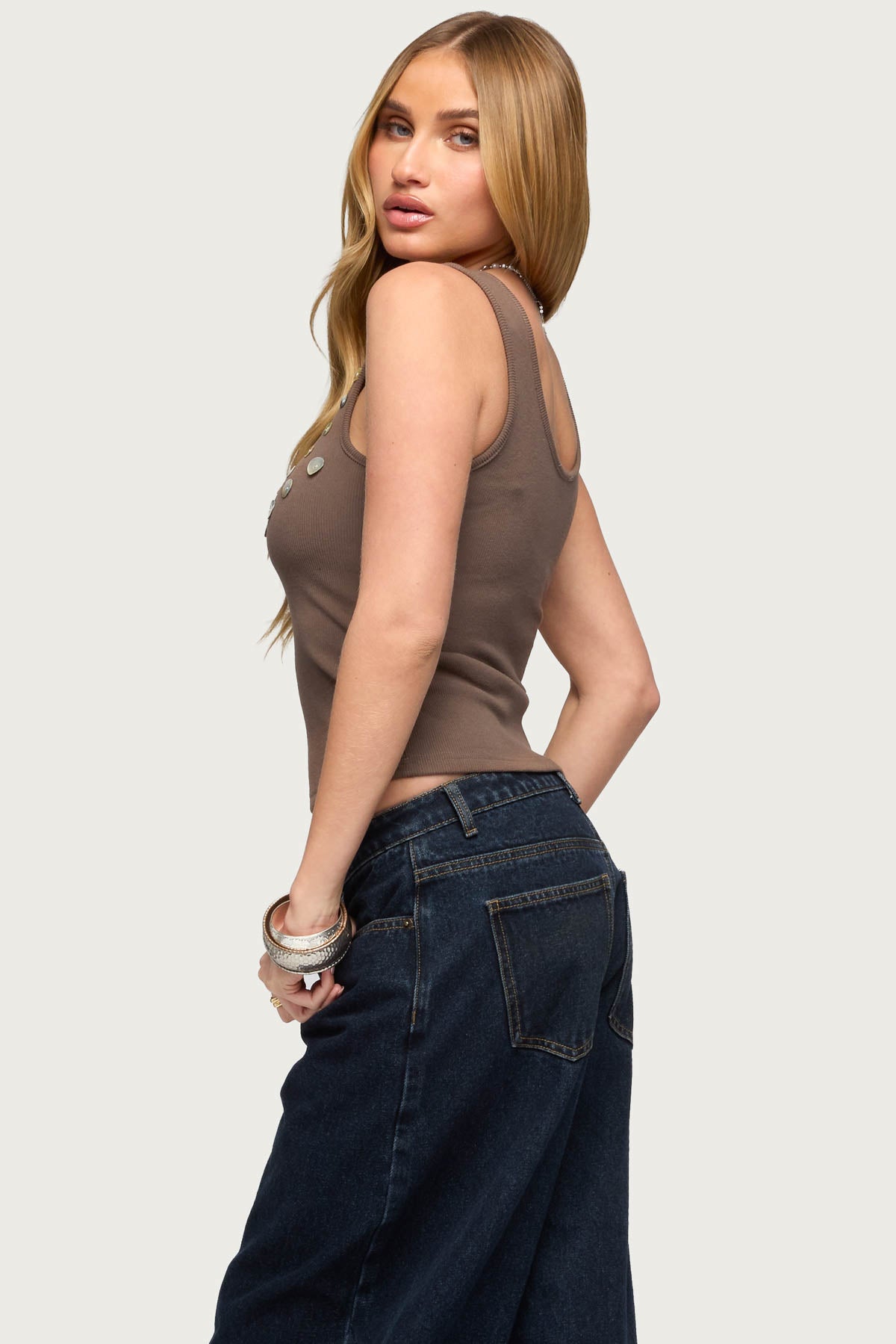 Beach Babe Scoop Tank Top