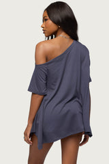 Josy Off Shoulder Handkerchief Top