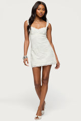 Stephanie Lace Mini Dress