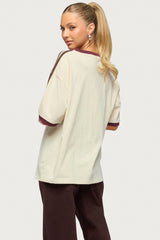 Australia 96 Contrast Oversized T Shirt