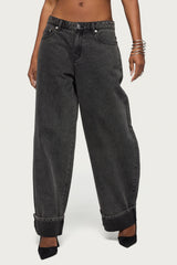 Kella Low Rise Baggy Jeans