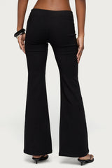 Alyce Crossover Flared Pants