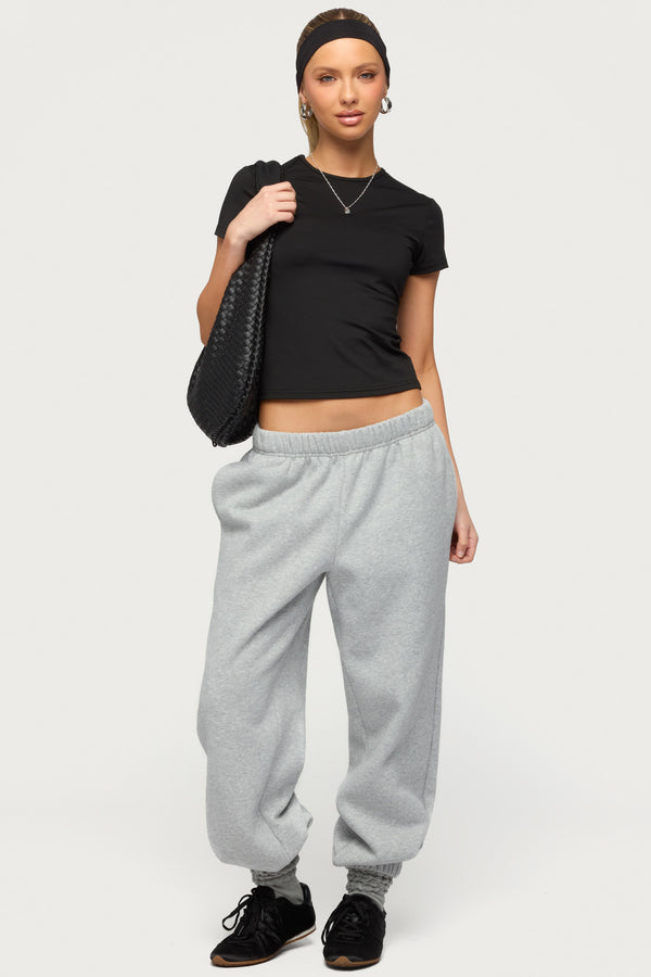 Petite Clark Oversized Sweatpants