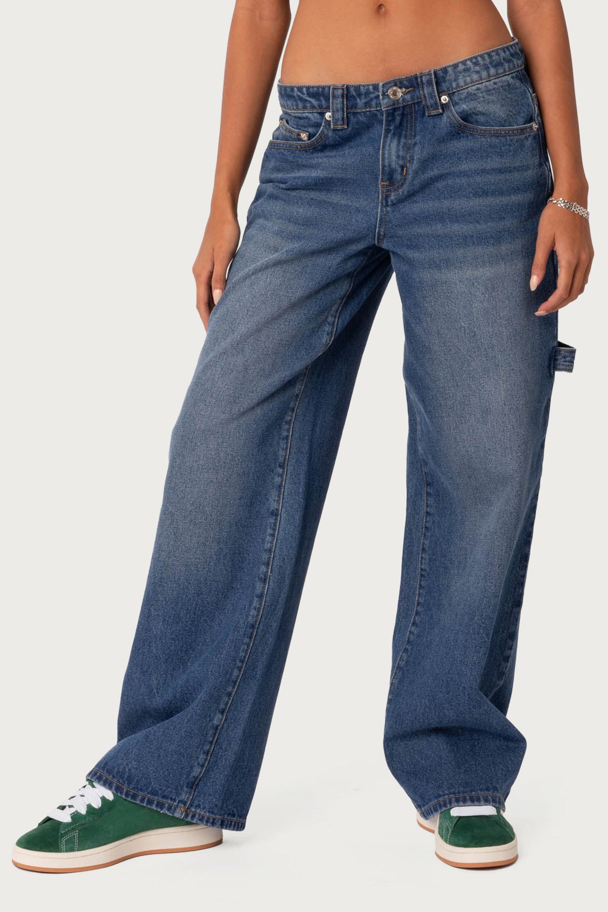 Carpenter Low Rise Baggy Jeans – edikted
