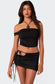 Jackie Side Ruched Tube Top
