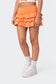 Martina Ruffle Terry Mini Skirt