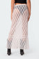 Sandra Sheer Lace Maxi Skirt