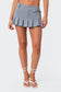 Loreen Corduroy Pleated Mini Skirt