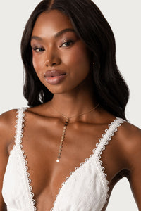 Cascading Sequin Necklace